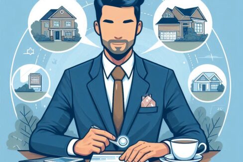 real estate agent in Mississauga, Canada, guiding clients through the home-buying journey, showcasing local expertise, negotiation skills, and professionalism.